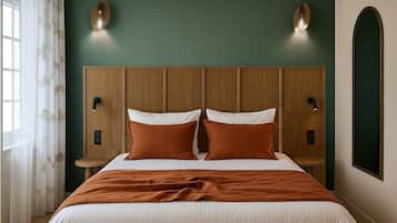 Suite | Sengetøy av topp kvalitet, senger med Select Comfort-madrass og minibar