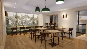 Daily buffet breakfast (EUR 21 per person)