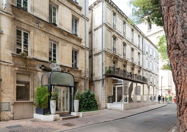 Fassade der Unterkunft