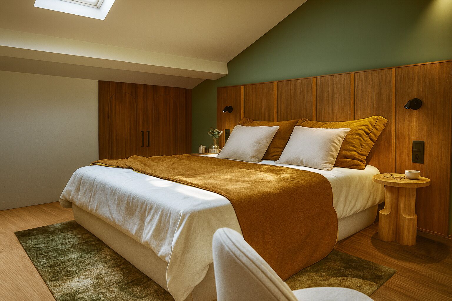 Literie de qualité supérieure, matelas Select Comfort, minibar