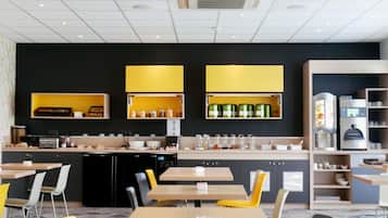 Daily buffet breakfast (EUR 12.00 per person)