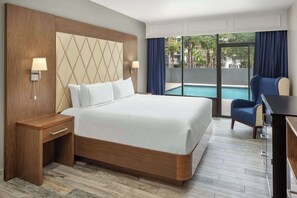 Premium bedding, desk, laptop workspace, blackout drapes - Doubletree by Hilton Hilton Head Island (Hilton Head Island)