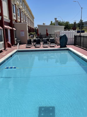 Seasonal outdoor pool