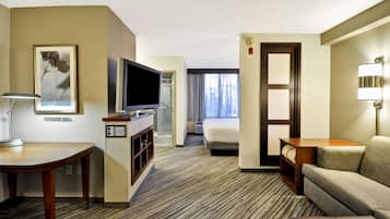Room, 1 King Bed, Accessible, Bathtub | Premium bedding, down comforters, in-room safe, desk