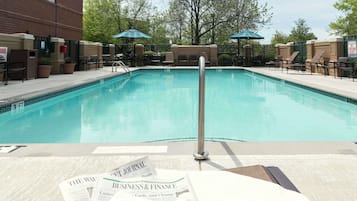 Seasonal outdoor pool