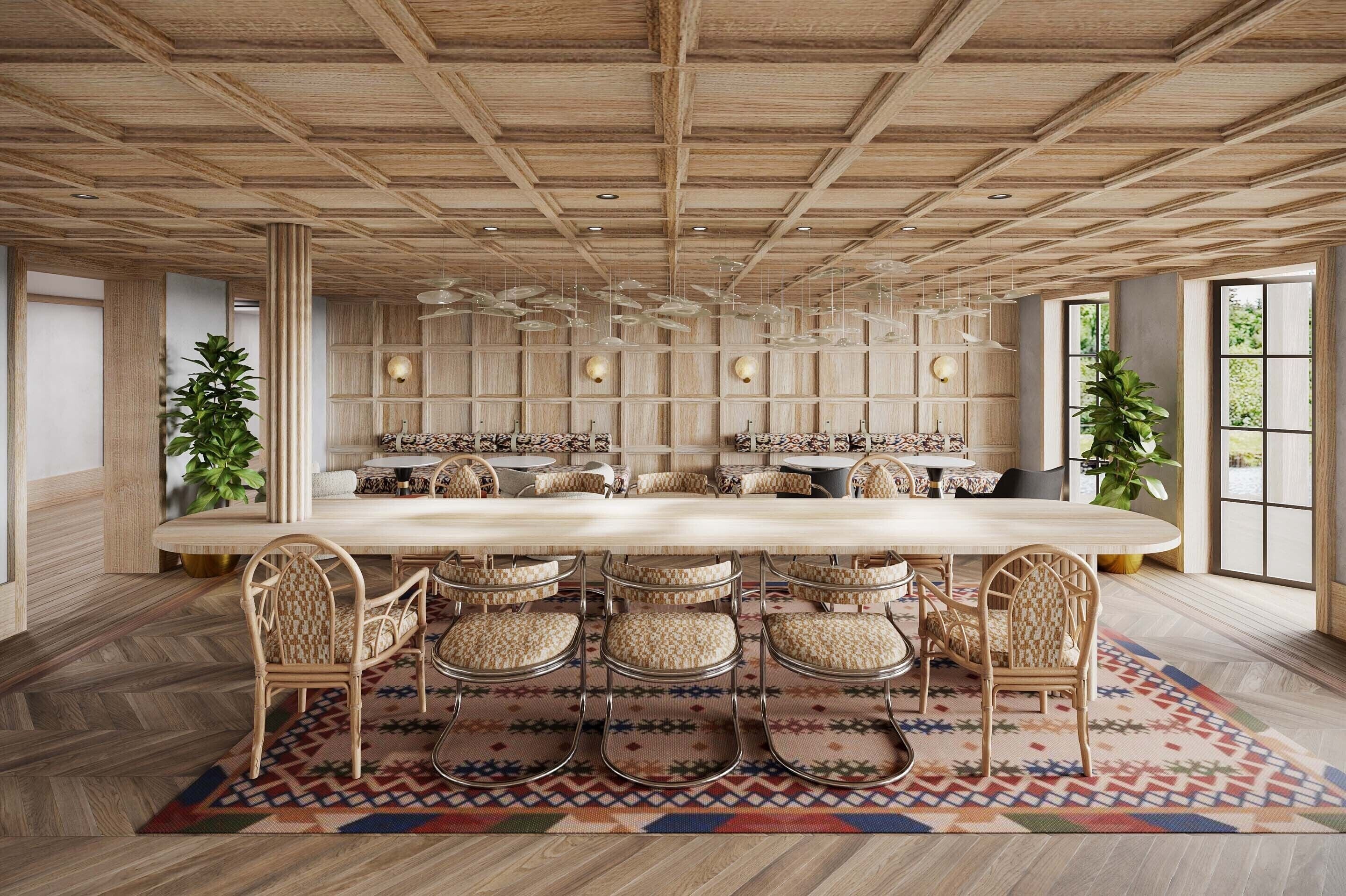 Serves lunch and dinner