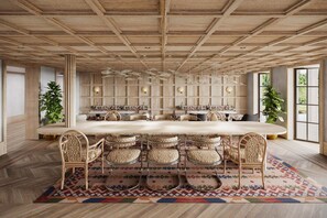 Serveert lunch en diner