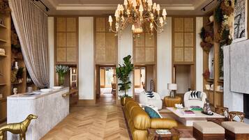 Sitzecke in der Lobby