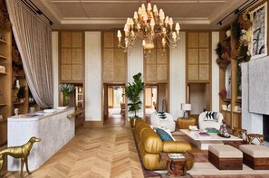 Lobby sitting area