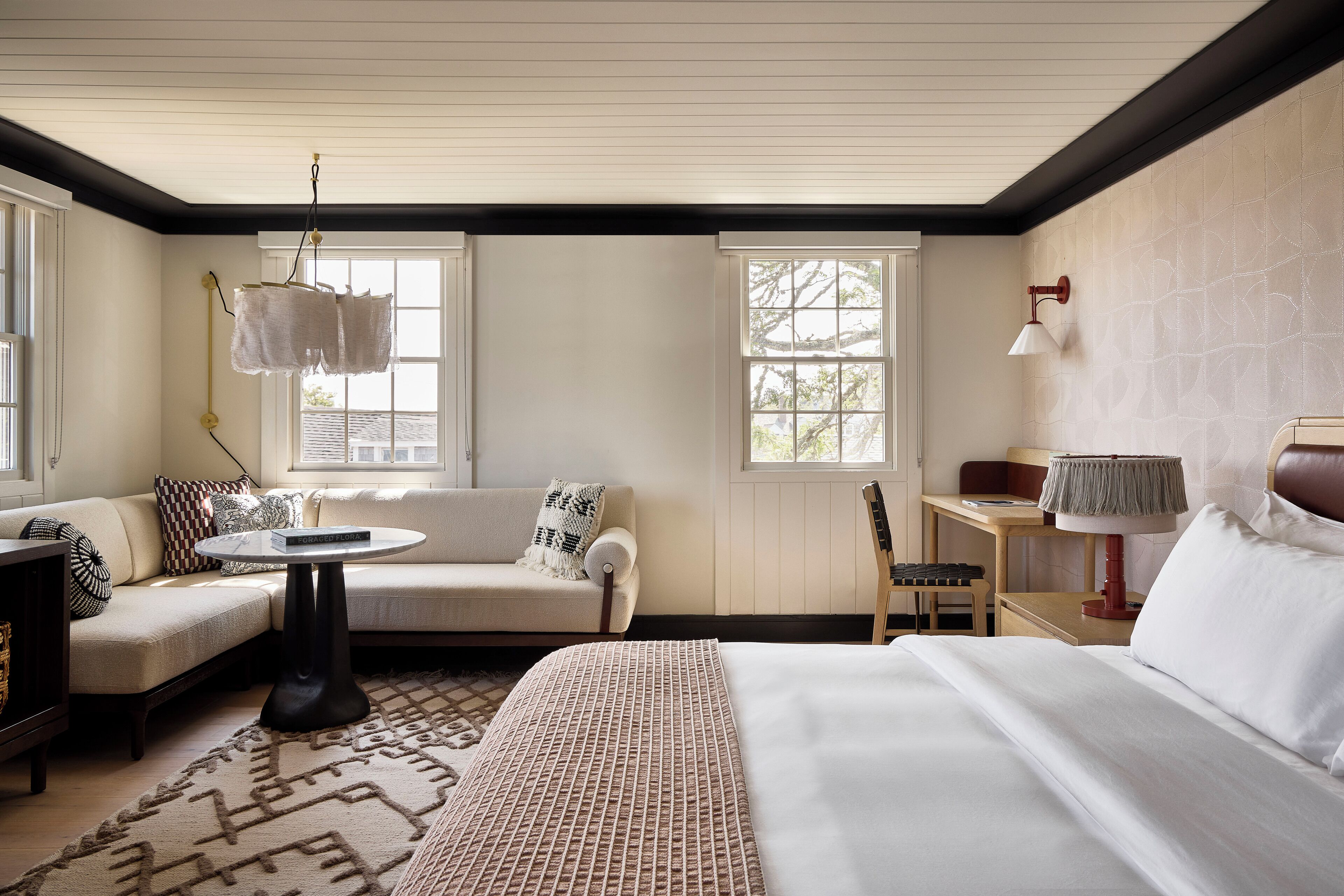 egyptian cotton sheets, premium bedding, pillow-top beds, desk