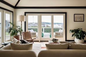 Uitzicht vanaf balkon