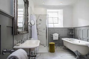 Master Room | Cadar kapas Mesir, peralatan tempat tidur premium 