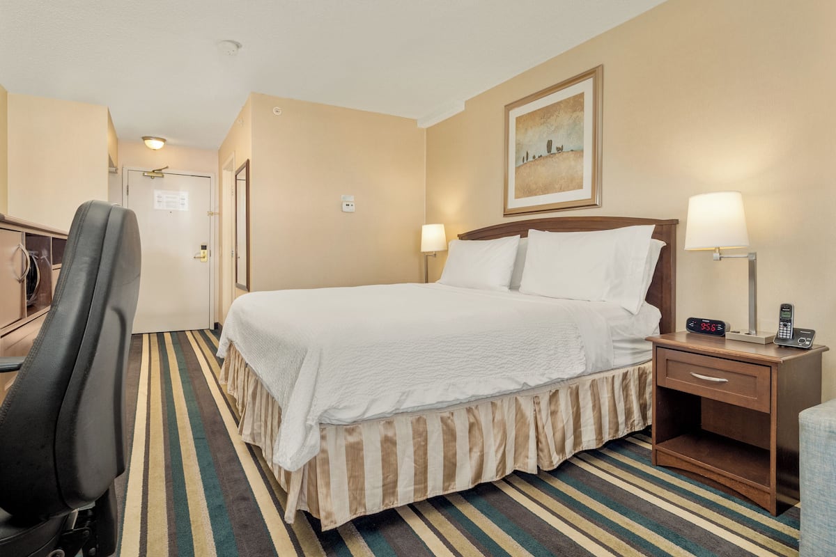 Standard Room, 1 King Bed | 1 bedroom, premium bedding, down comforters, pillowtop beds