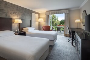 Deluxe Room, 2 Twin Beds | View from room