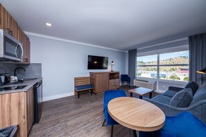 Suite, 2 Queen Beds, Non Smoking, Kitchenette (with Single Sofabed) | Premium bedding, pillowtop beds, in-room safe, desk