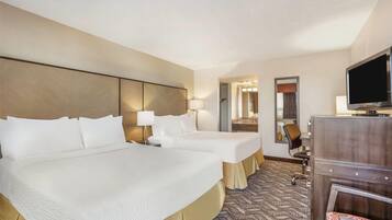 Room, 2 Queen Beds, Non Smoking (Exterior Entrance) | 2 bedrooms, premium bedding, Tempur-Pedic beds, desk