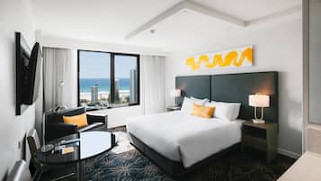 Premium bedding, minibar, in-room safe, desk