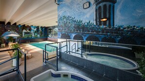 Indoor spa tub - Black Knight Inn (Red Deer)
