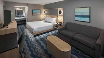King Room | Premium bedding, pillow-top beds, desk, blackout curtains