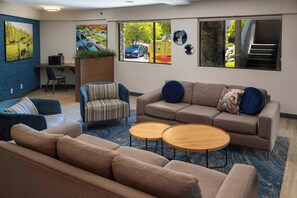 Lobby sitting area