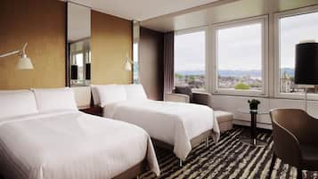 Club Room, 2 Twin Beds | Premium bedding, down comforters, pillowtop beds, minibar