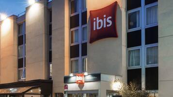 Voorkant van accommodatie