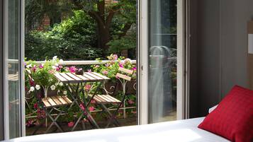 Standaard kamer, 1 tweepersoonsbed | Lakens van Egyptisch katoen, luxe beddengoed, een kluis op de kamer