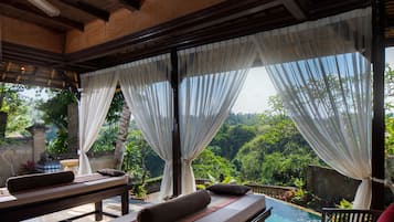 Phòng trị liệu đôi, phòng tắm hơi, bồn tắm thủy lực