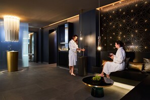 Behandlungsräume für Paare, Sauna, Dampfbad, Körperbehandlungen