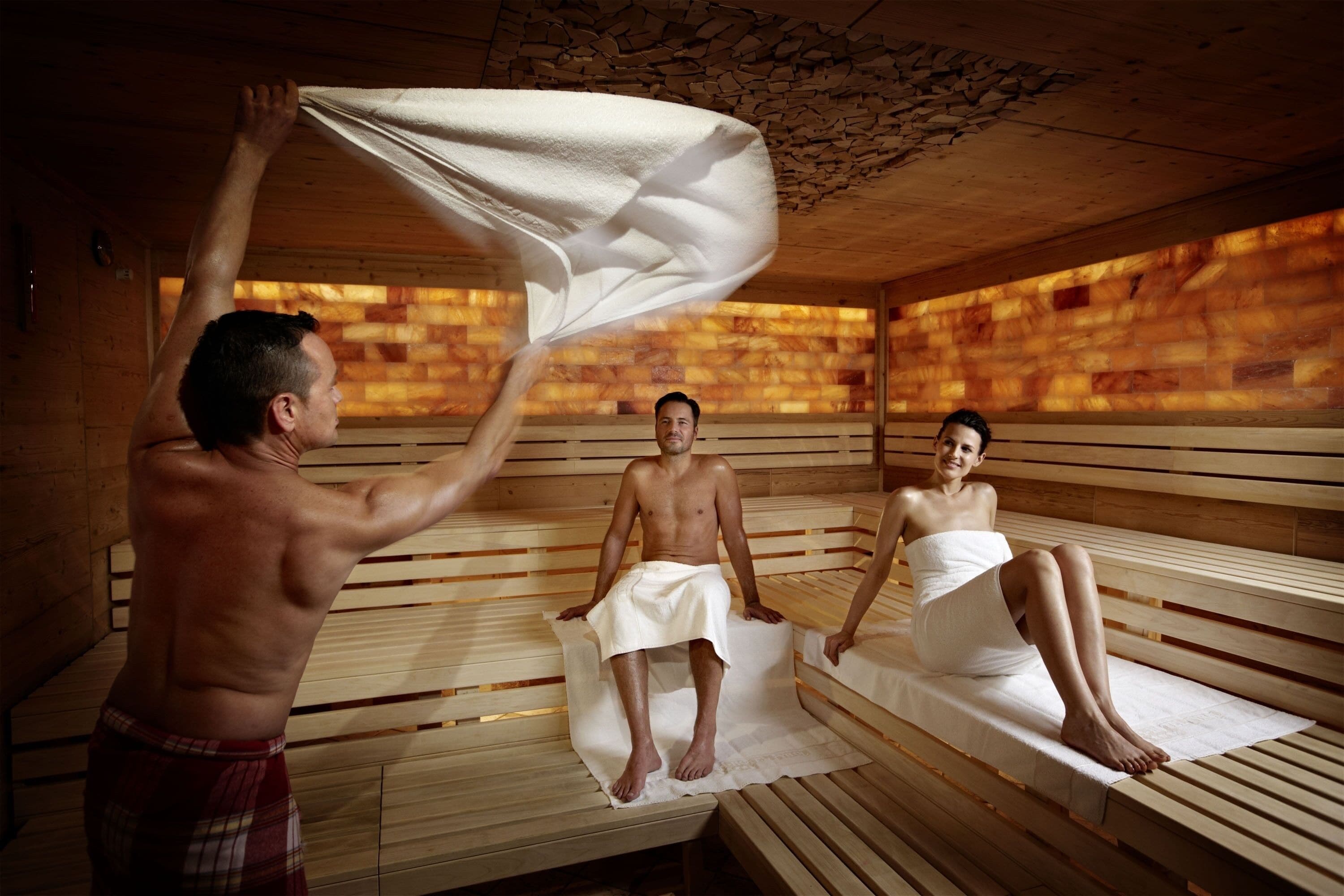 couples treatment room(s), sauna, steam room, body treatments