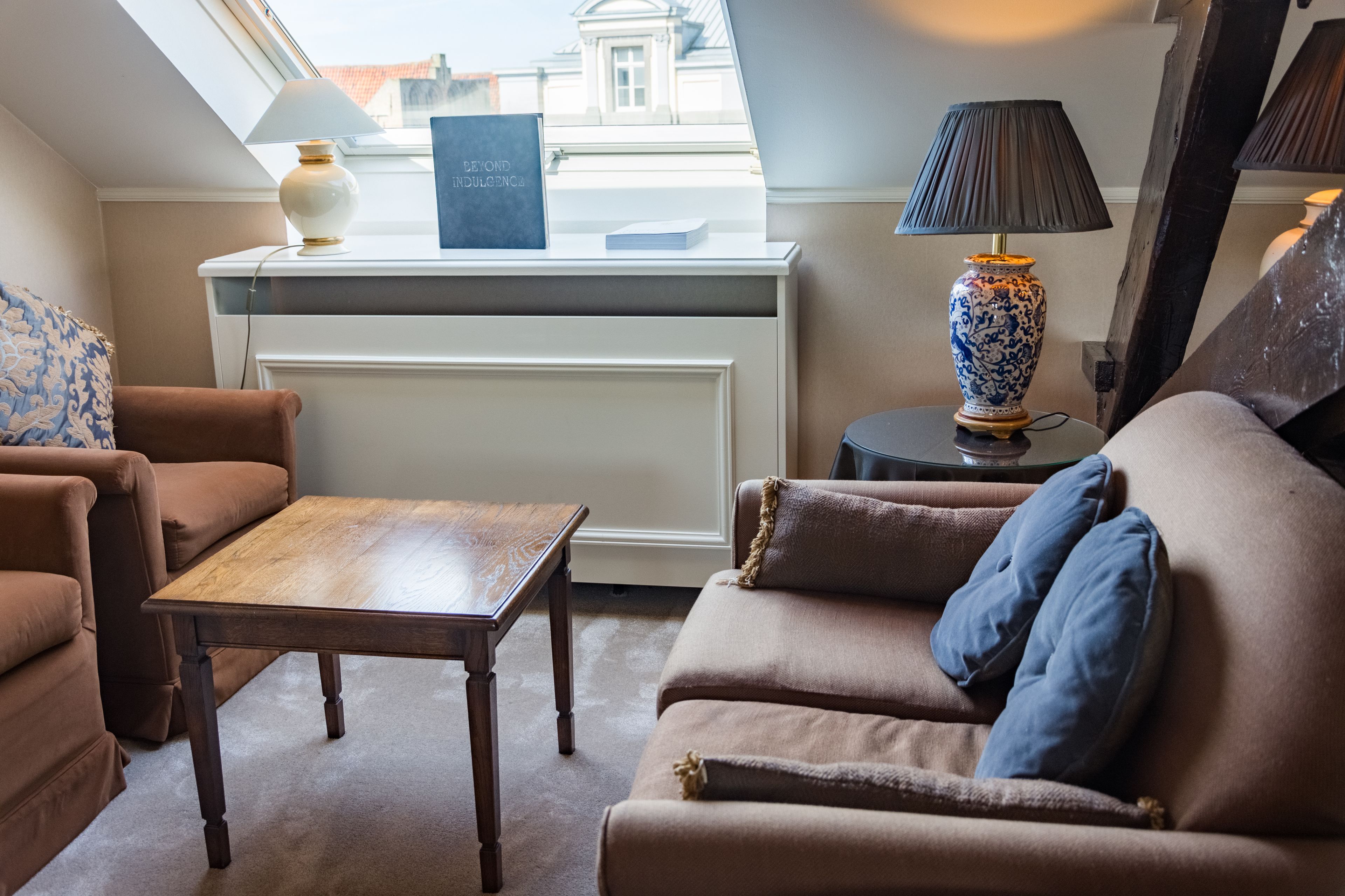 junior suite loft, theatre view | living area | 40-inch flat-screen tv with satellite channels, tv, ipad