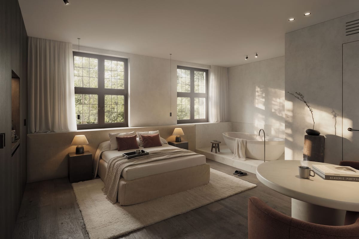 Superior Double Room | Minibar, in-room safe, desk, laptop workspace