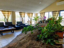 Sala de estar en el lobby