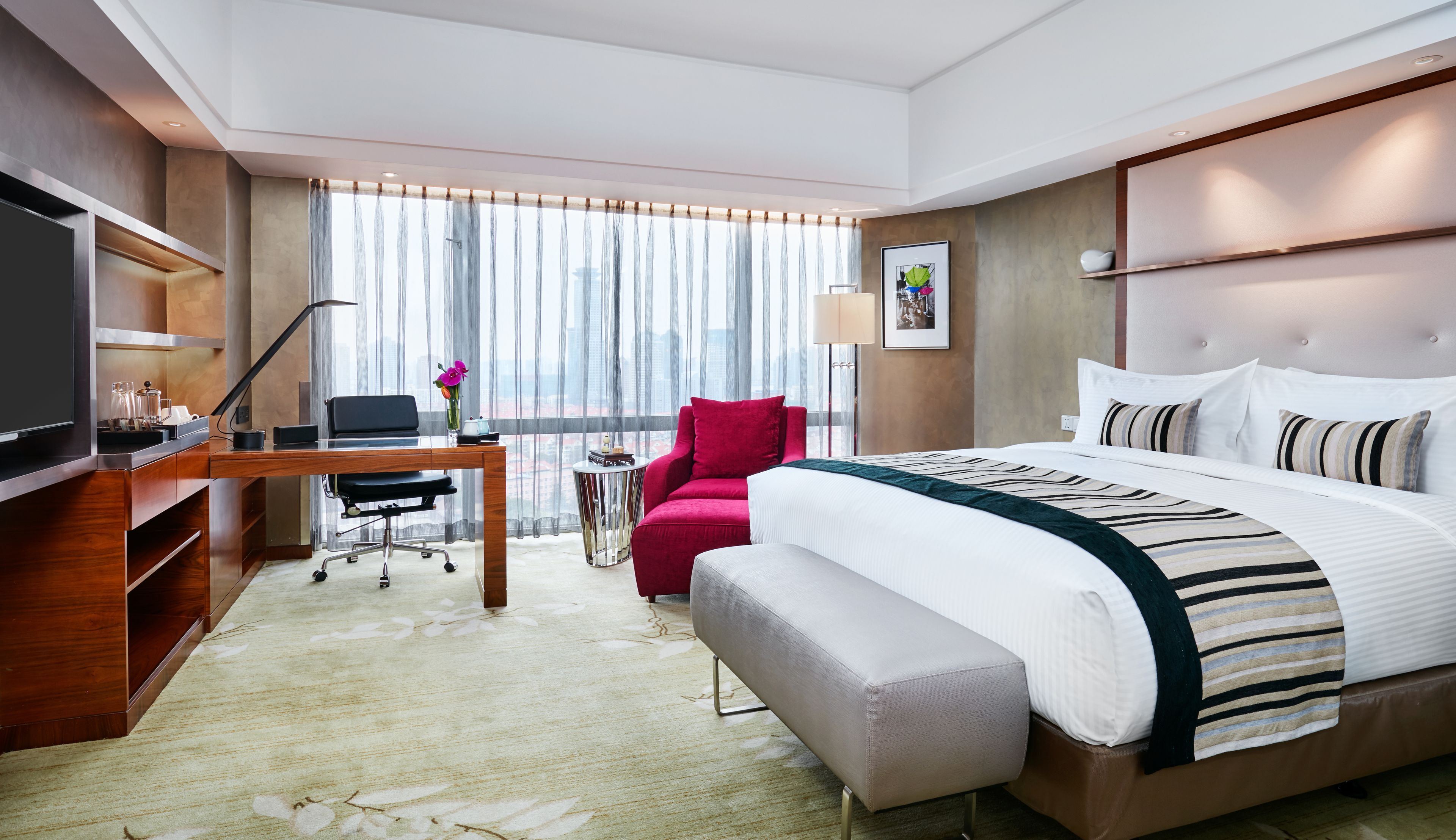 Literie de qualité supérieure, minibar, coffres-forts dans les chambres