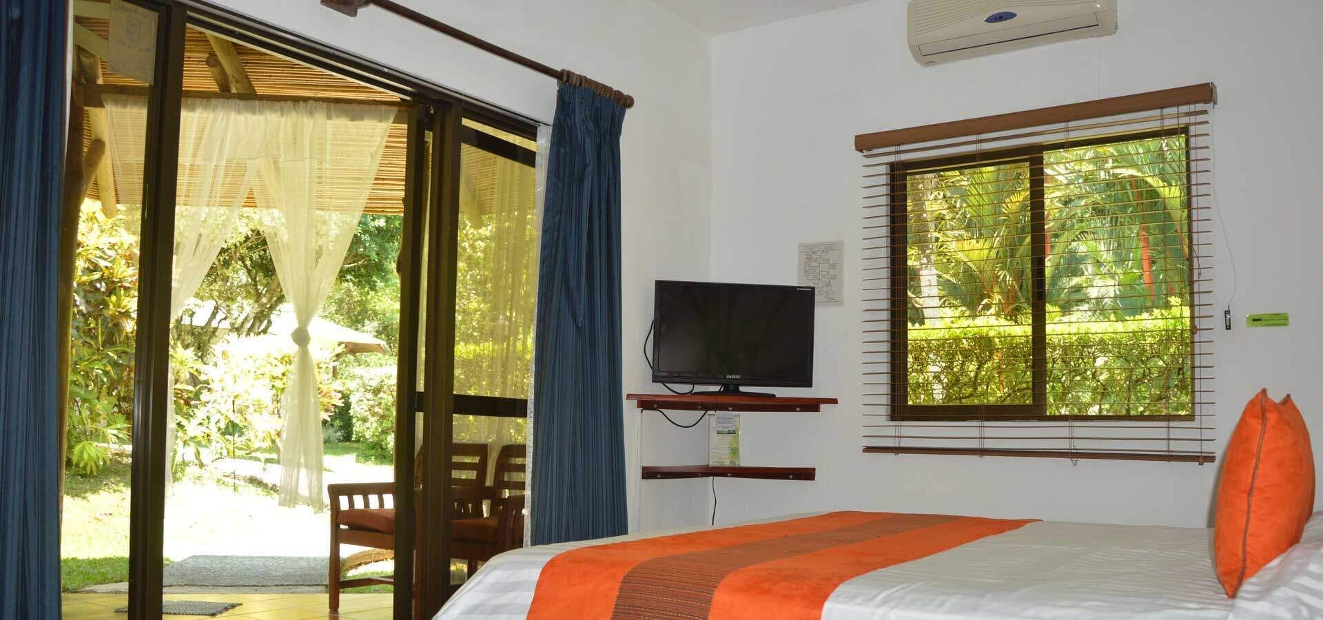 Standard Studio, Patio, Garden View | Blackout curtains, free cots/infant beds, free WiFi, bed sheets