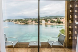 Premium-Doppelzimmer, Meerblick | Ausblick vom Zimmer