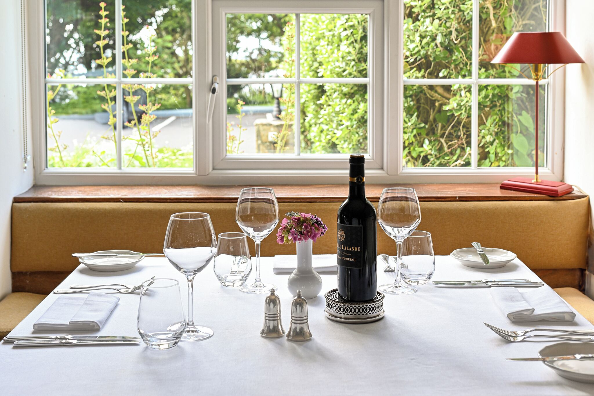 breakfast and dinner served