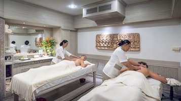 Espace de soins pour les couples, soins d'aromathérapie