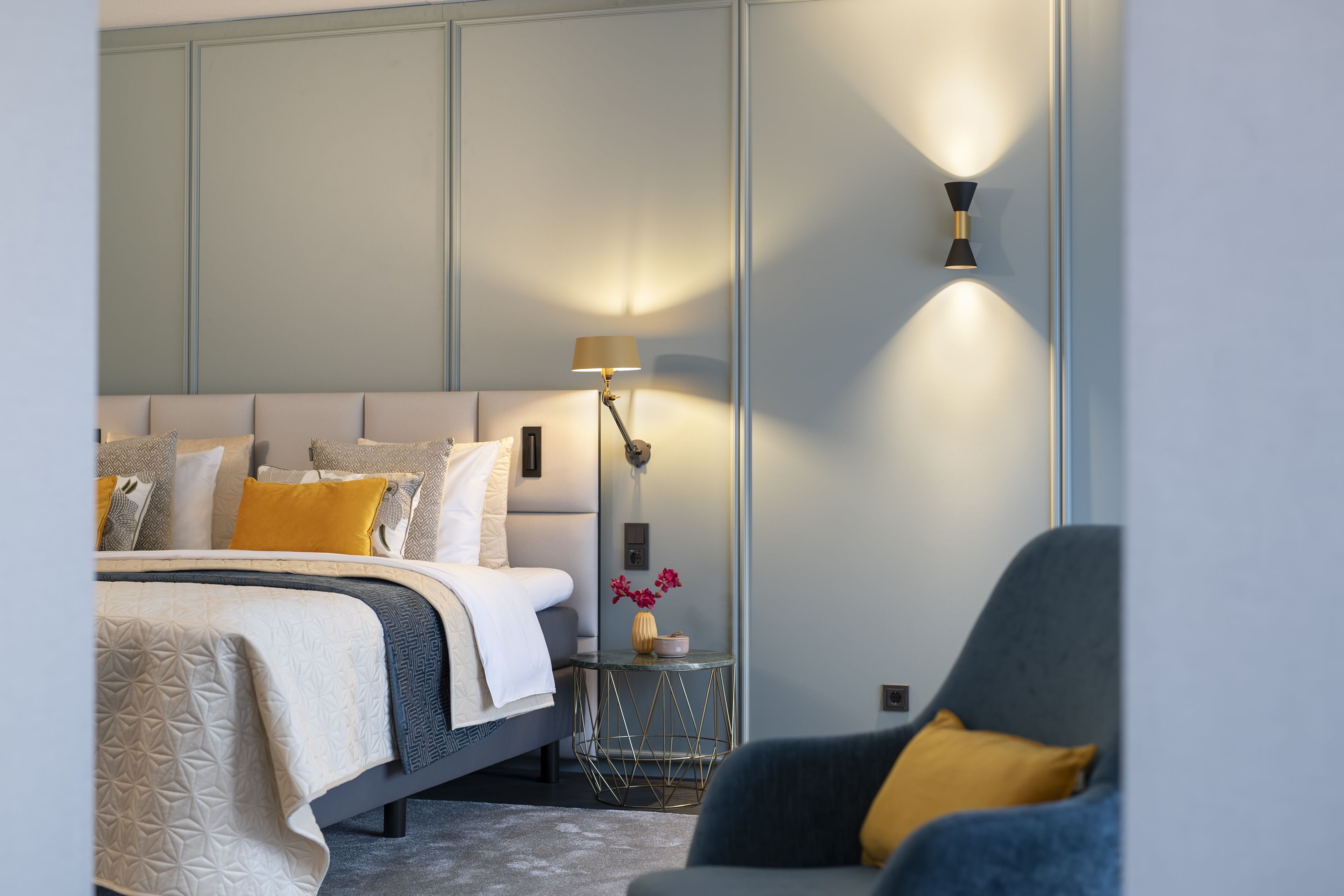 junior suite | 1 bedroom, in-room safe, desk, blackout curtains