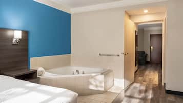 Premium bedding, desk, soundproofing, iron/ironing board