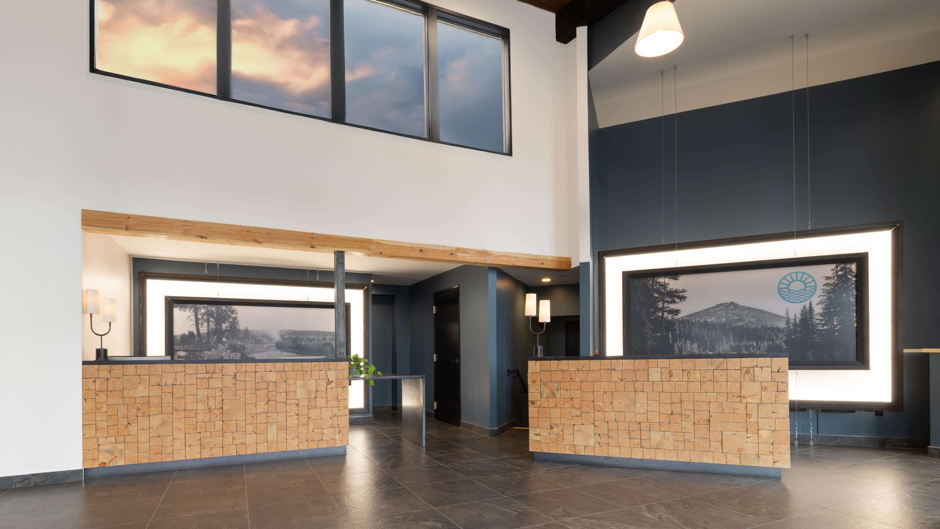 check-in/check-out kiosk