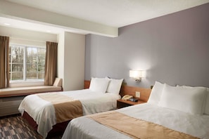 Chambre Standard, 2 grands lits | Literie hypoallergénique, bureau, rideaux occultants