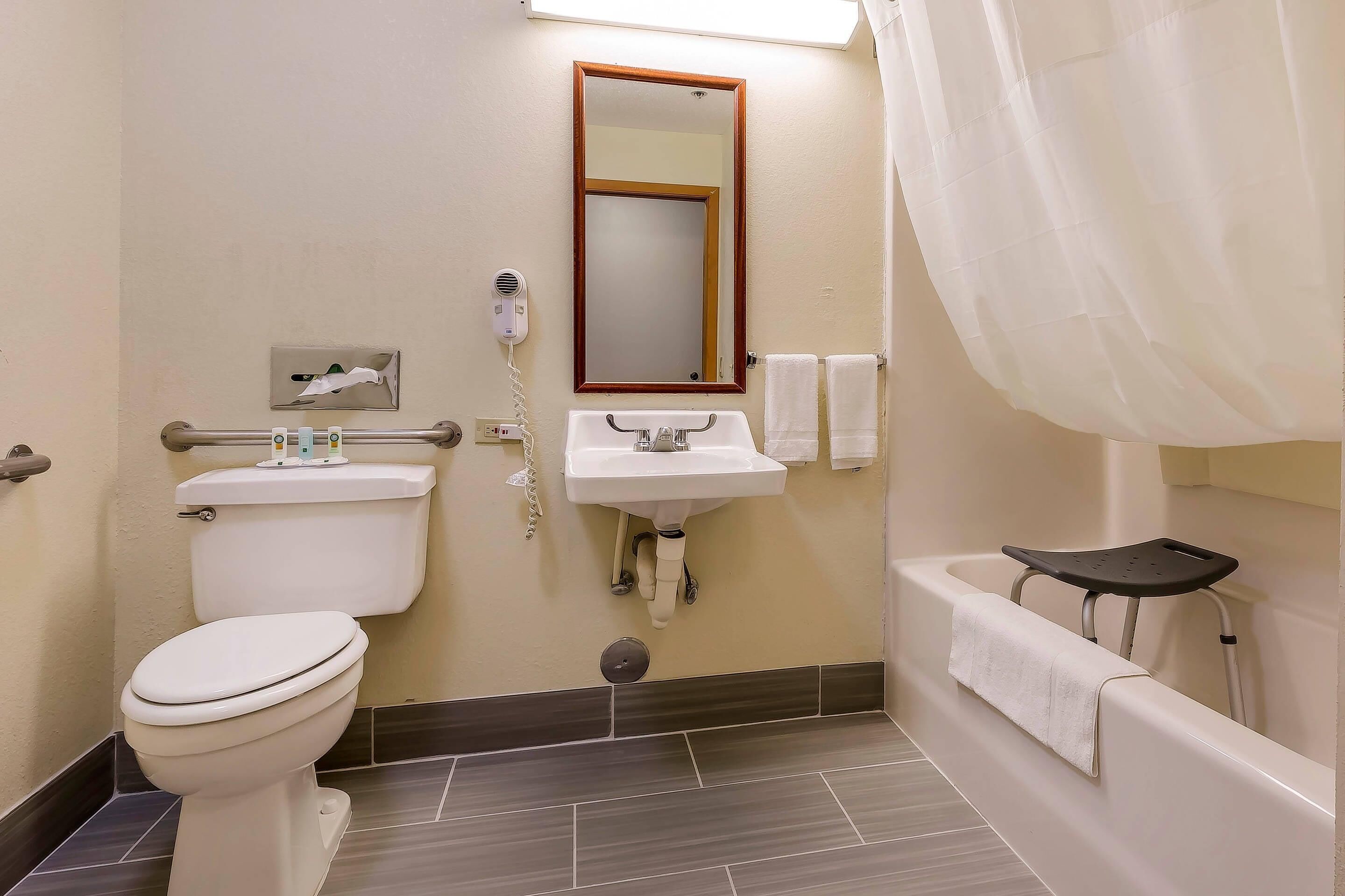 In-room safe, desk, blackout drapes, iron/ironing board