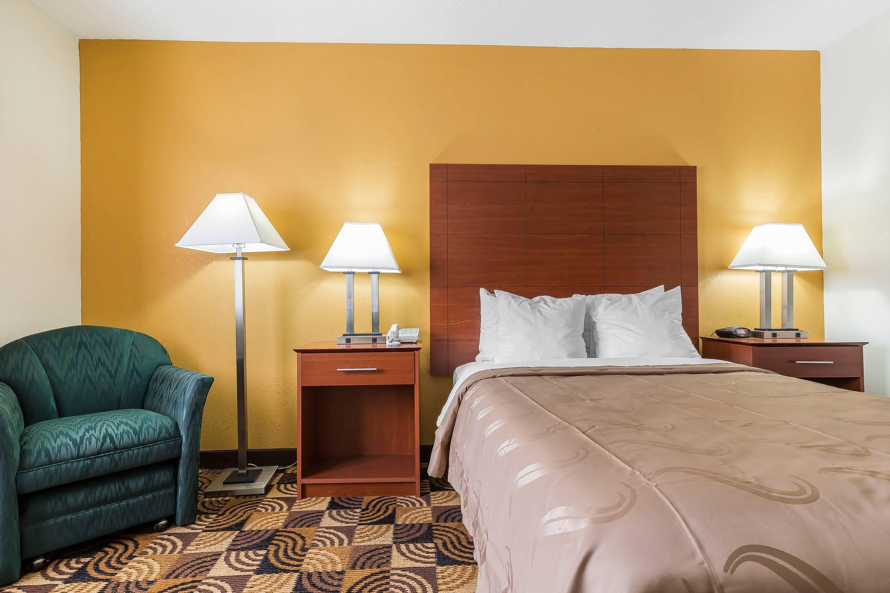 In-room safe, desk, blackout drapes, iron/ironing board