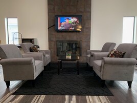 Sala de estar en el lobby