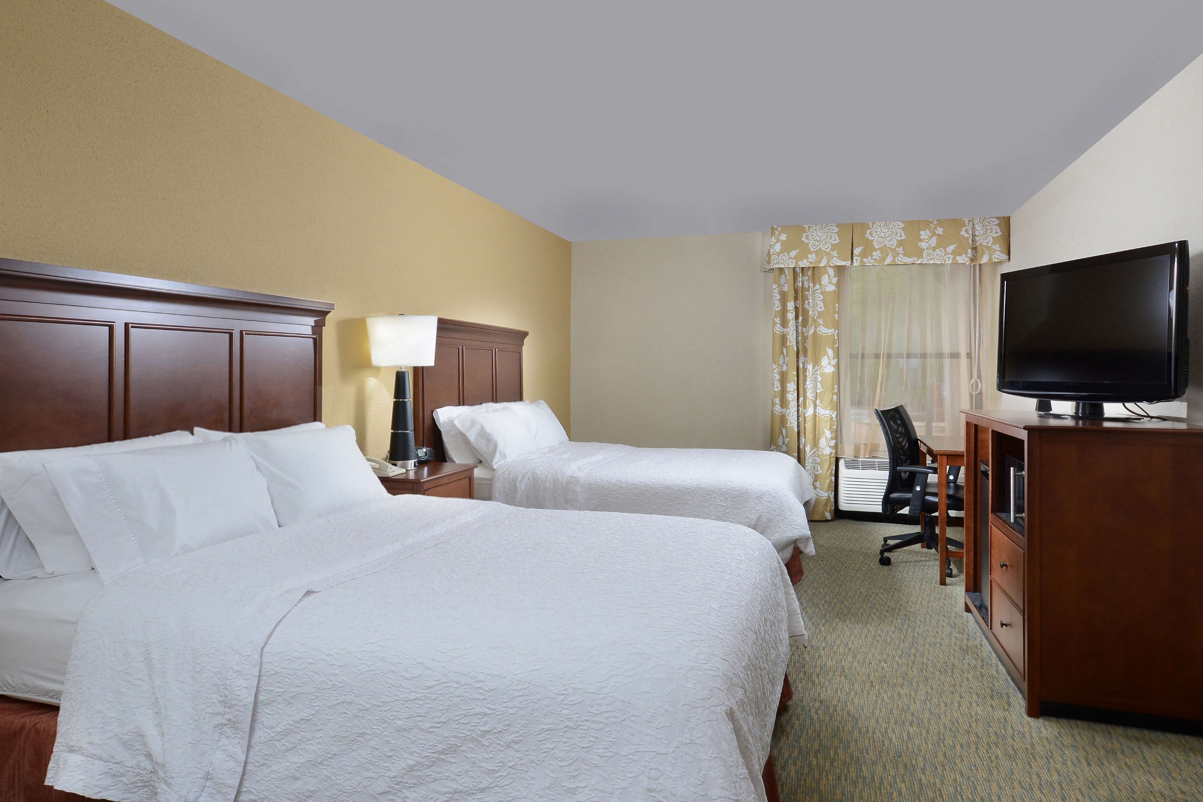 room, 2 queen beds, accessible (mobility & hearing, roll-in shower) | premium bedding, pillow-top beds, in-room safe, desk