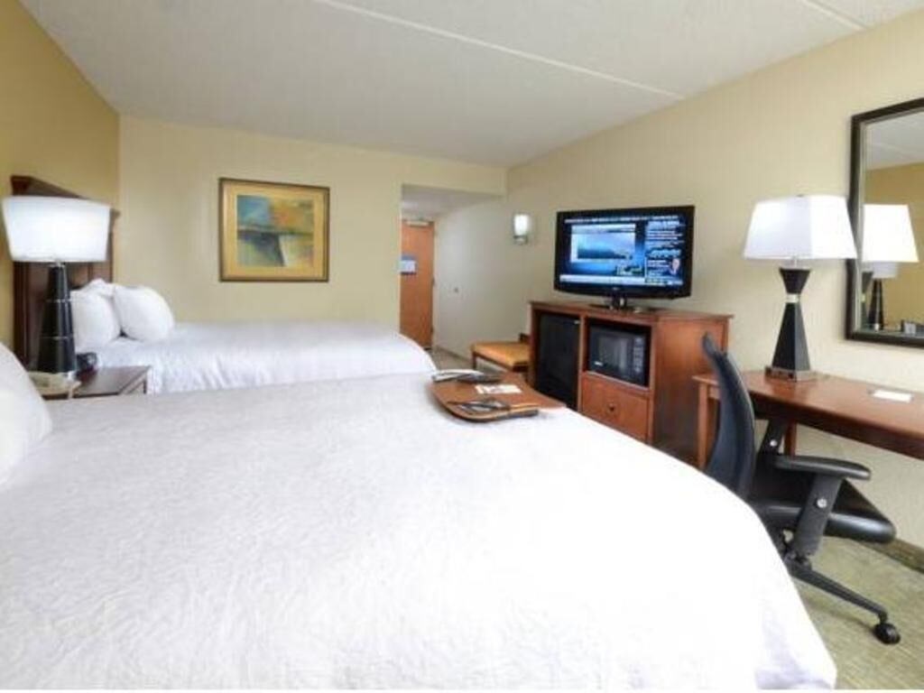 Premium bedding, pillow-top beds, in-room safe, desk