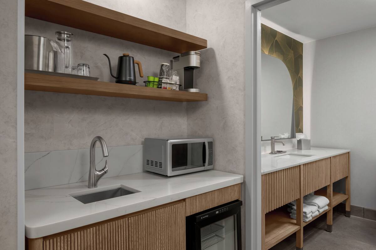 grand suite, 1 king bed (with terrace access) | premium bedding, pillow-top beds, desk, laptop workspace