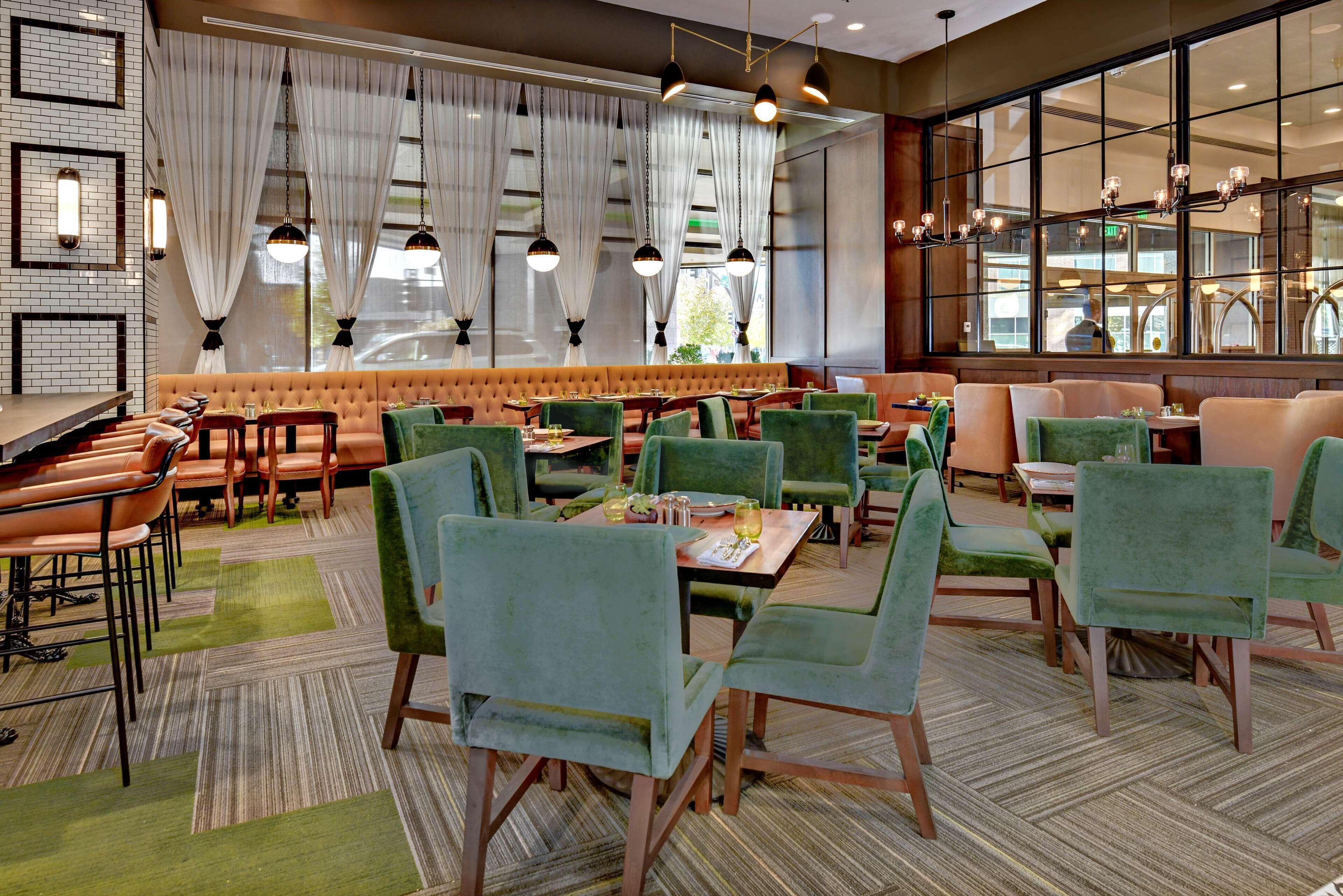 breakfast, lunch and dinner served