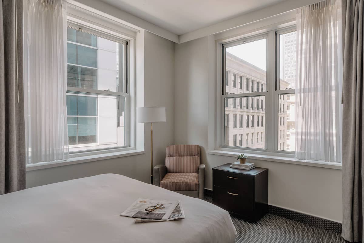 1 Schlafzimmer, BettwÀsche aus Àgyptischer Baumwolle